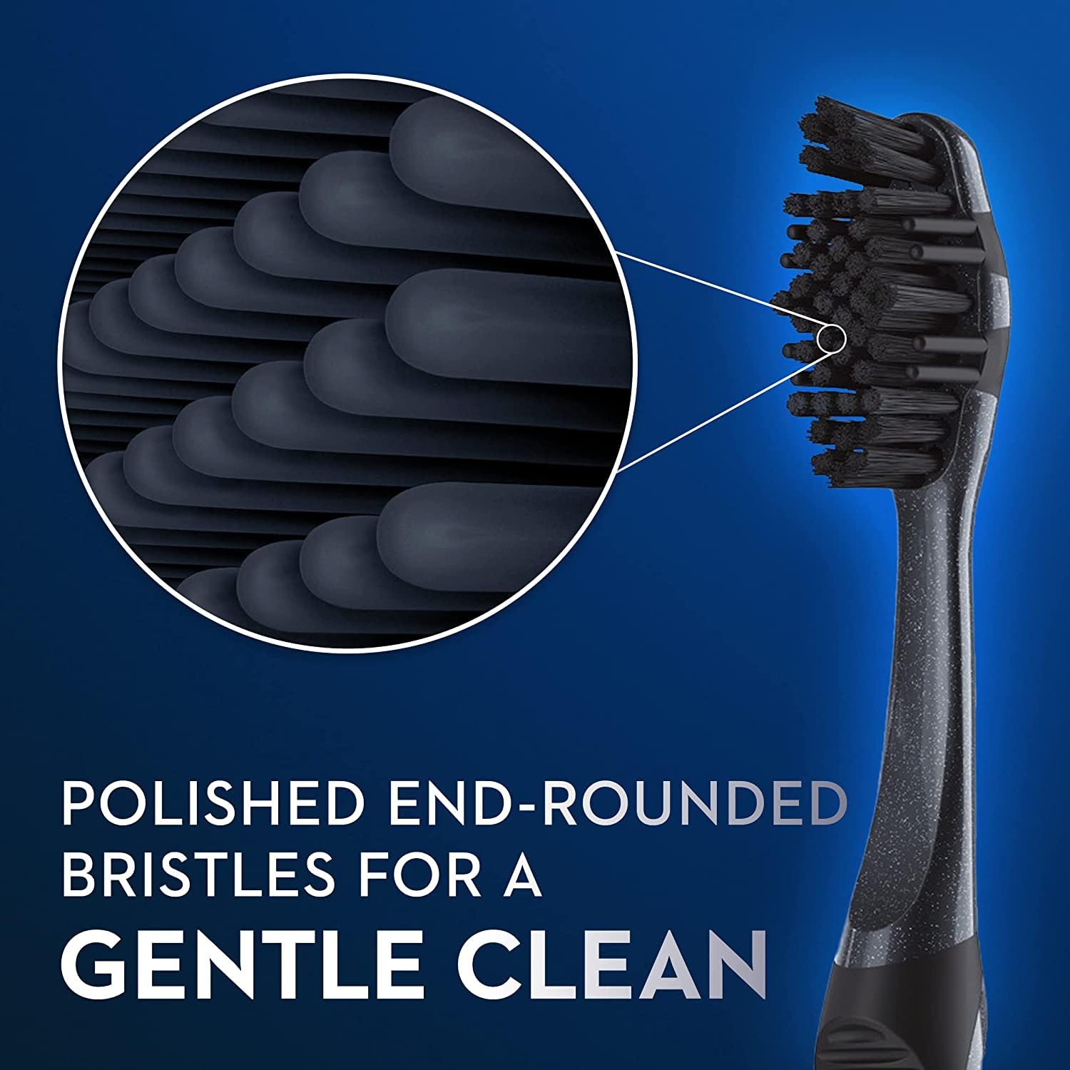 Oral-B Charcoal Toothbrushes, Medium 2ct - 24hrsmart